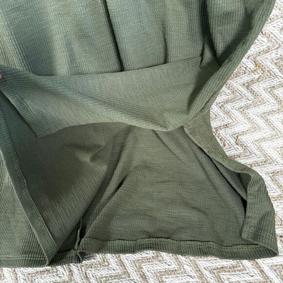 Torrid At The Knee Slub Rib Slit T-Shirt Dress - Picture 8 of 11